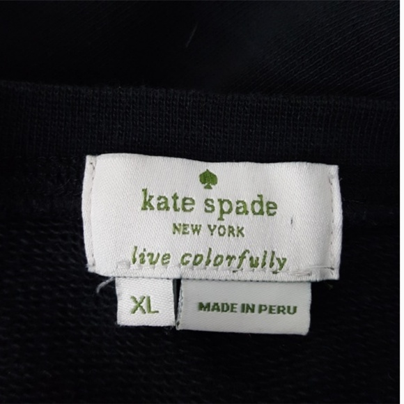 kate spade glitter dot bow sweater size xl - Picture 7 of 7